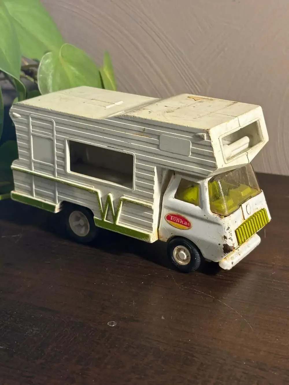 Vintage 1970s Tonka Winnebago Motorhome Pressed Steel Toy